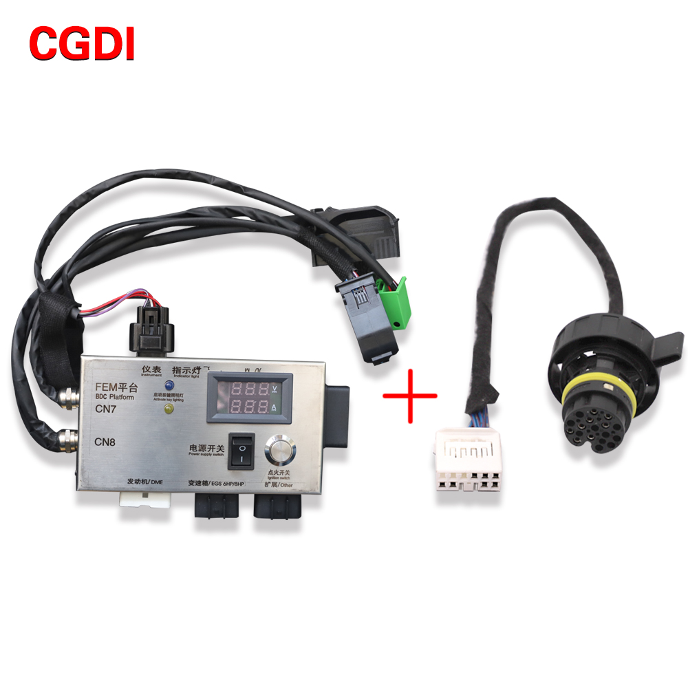 Support 14 Dme Dde Models Ecu Connecting Board Dme Cable For Ecu Data Reading And Clear